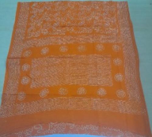 PL COTTON SAREES WITH WAX DOT PRINT DESIGNS